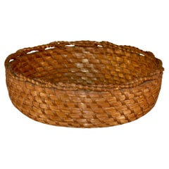 American Seagrass Basket, Circa 1920