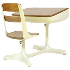 American Seating Co School Desk, 1940s