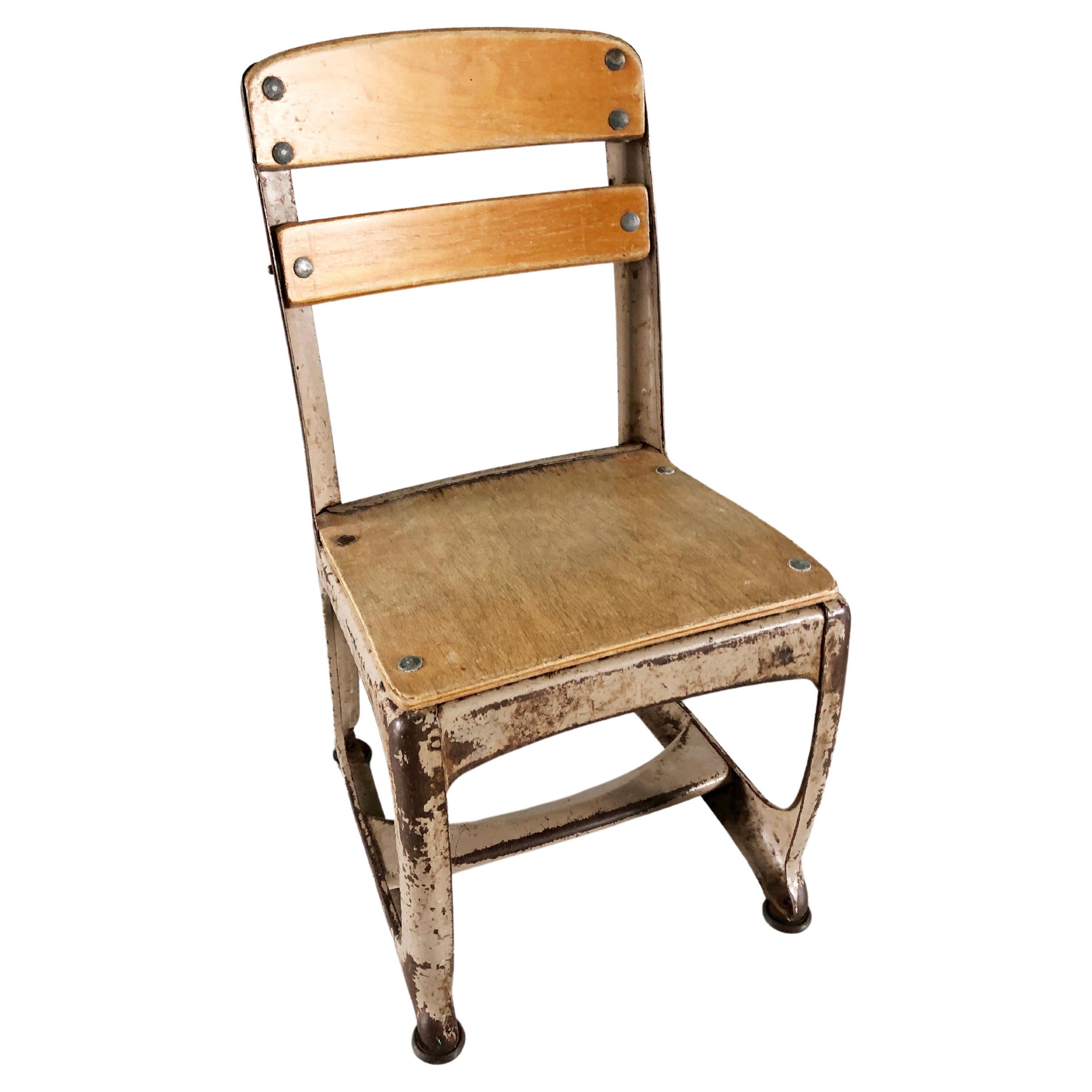 American Seating Envoy No.11 Childs Chair 1940's For Sale