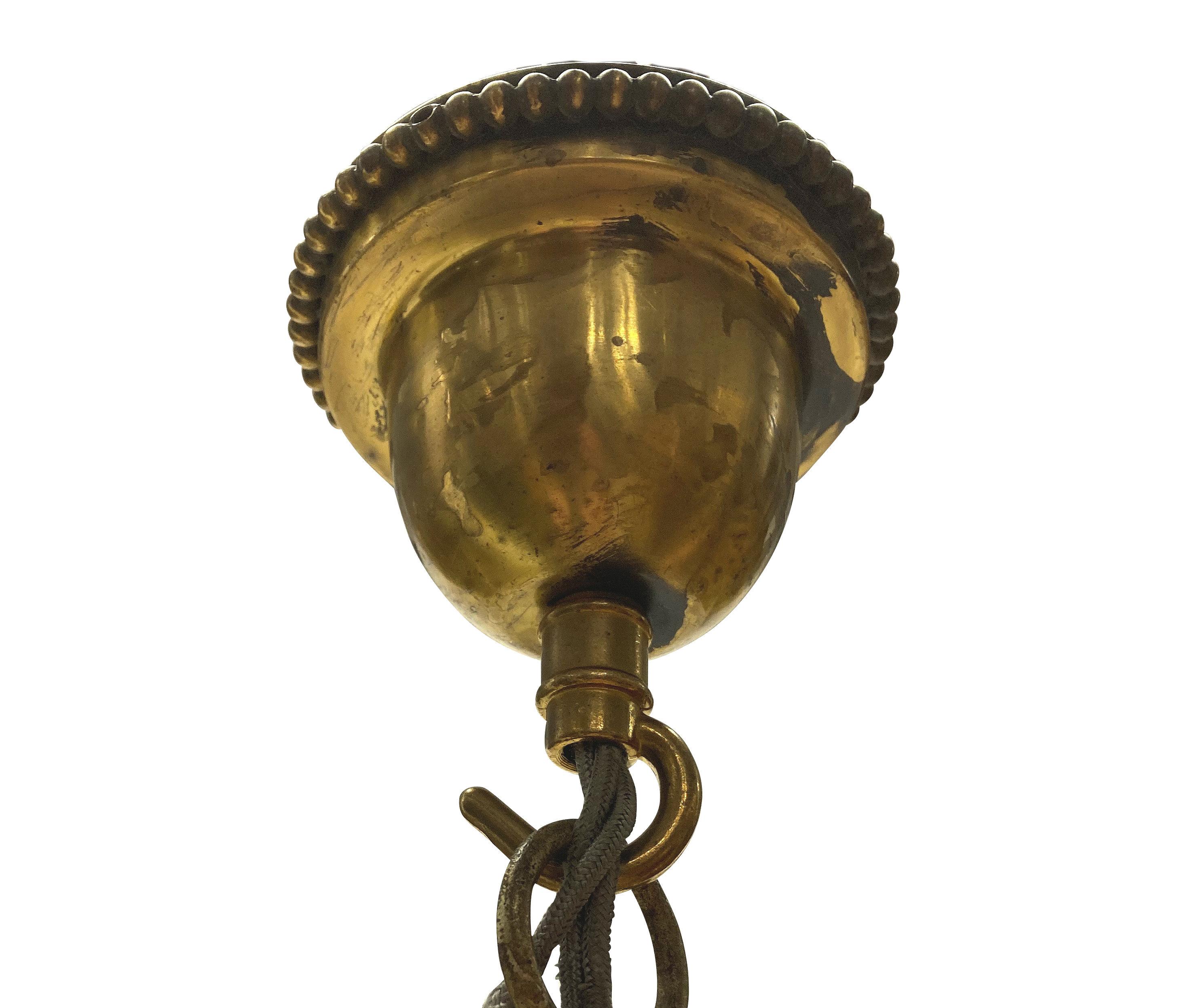 Late 20th Century American Shell Grotto Pendant Light