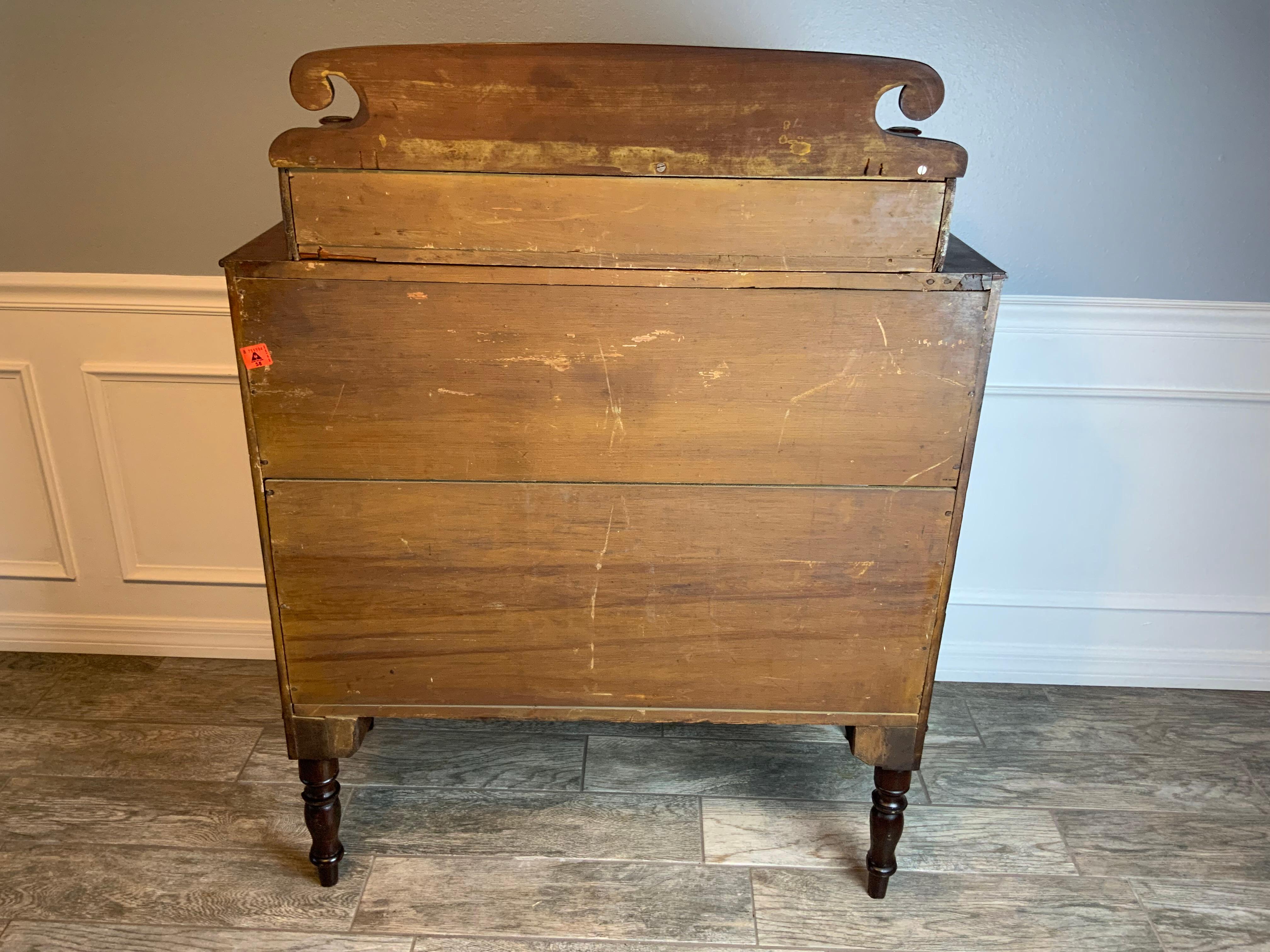 American Sheraton Chest Of Drawers For Sale 3