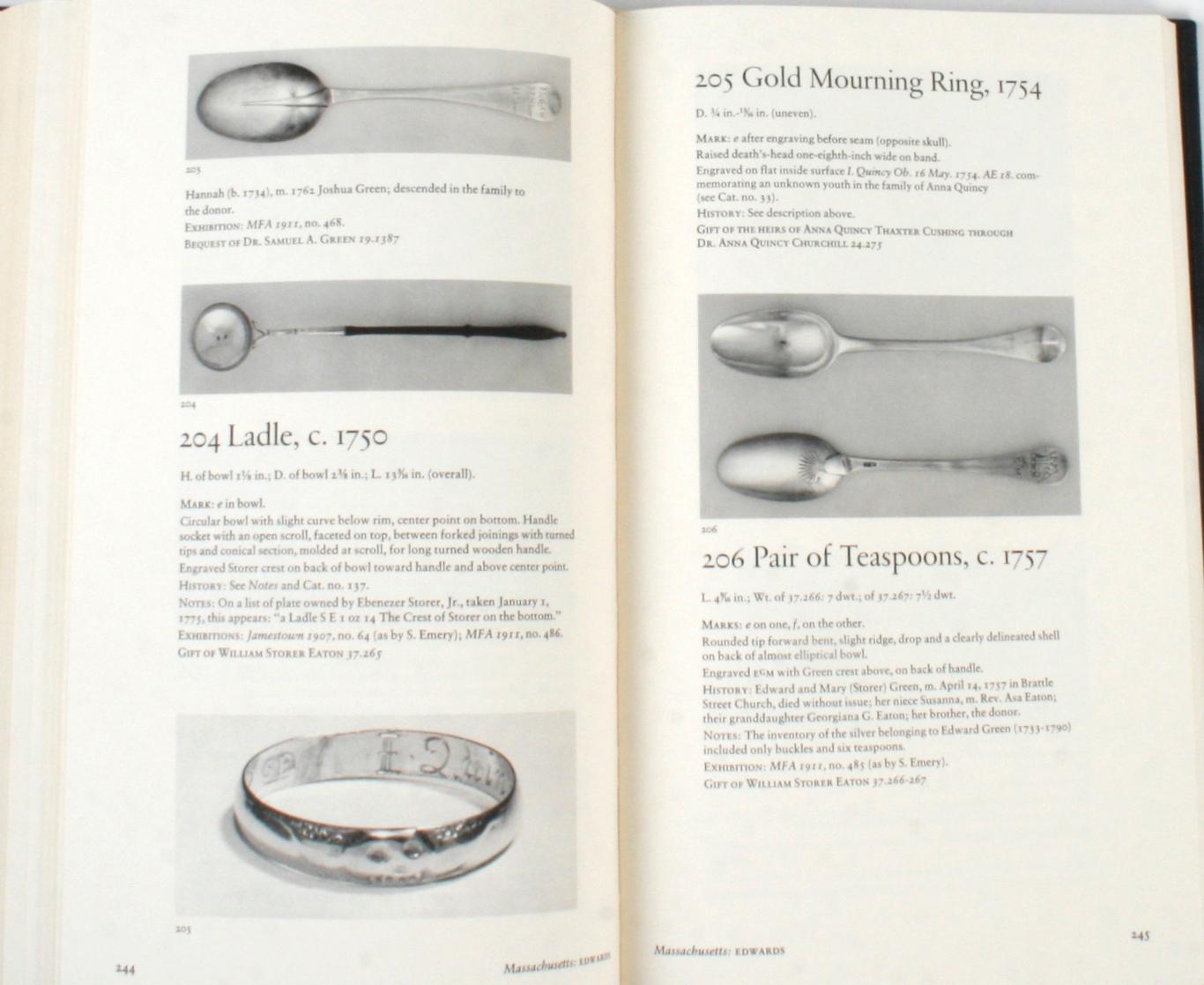 American Silver in the Museum of Fine Arts Boston, Vols. I & II, Signed 1st Ed For Sale 5