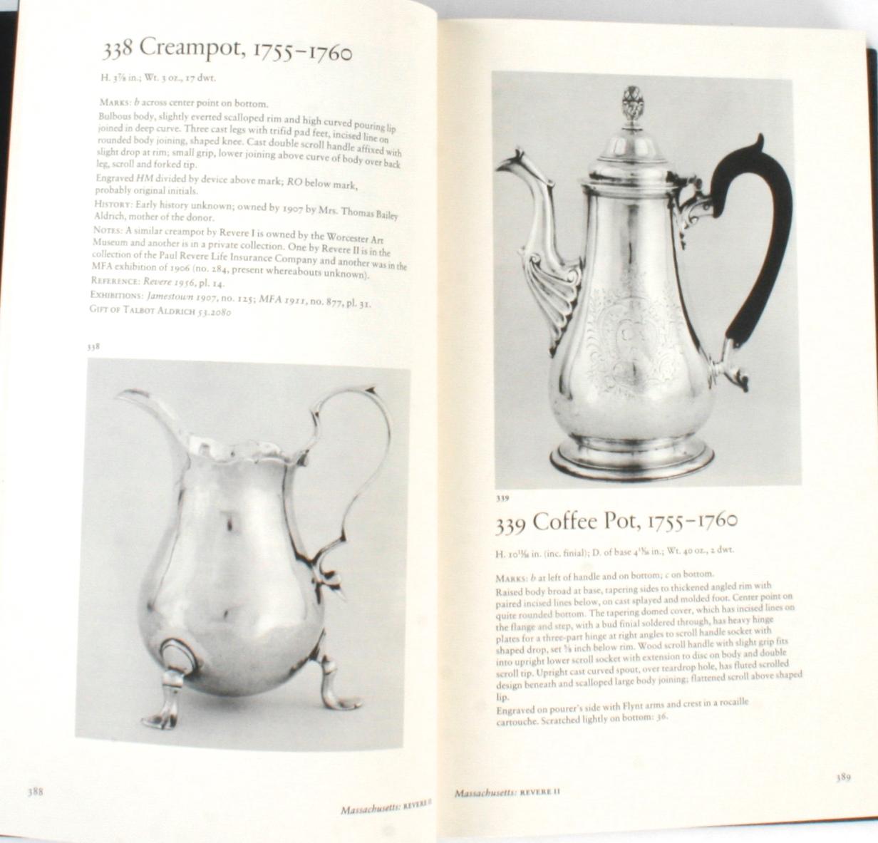 American Silver in the Museum of Fine Arts Boston, Vols. I & II, Signed 1st Ed For Sale 9
