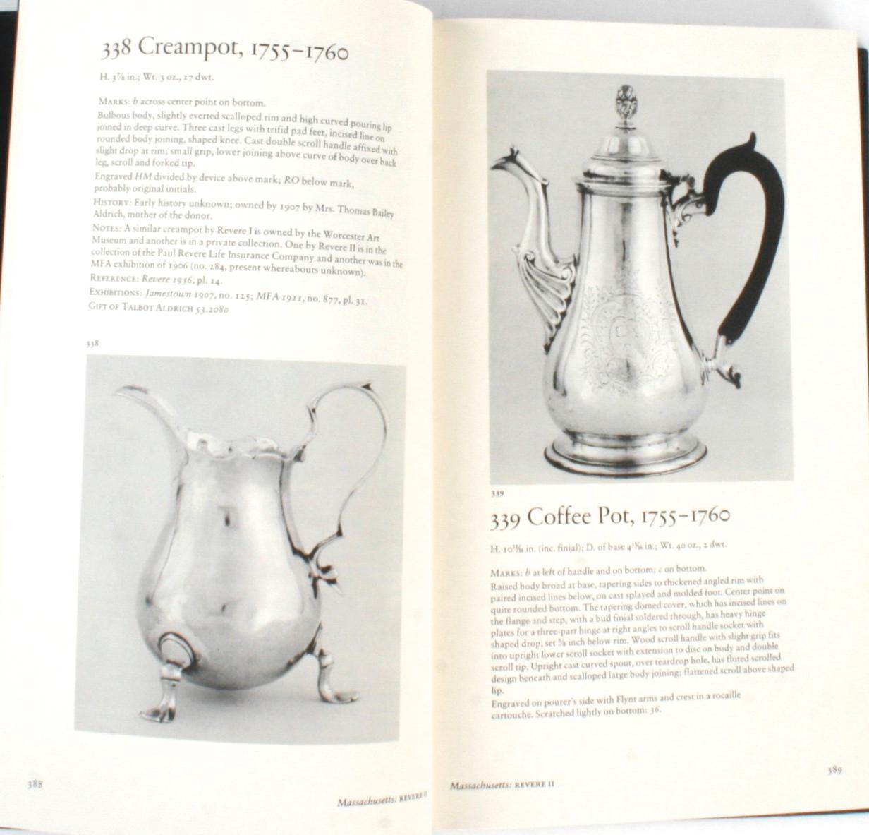 L'argent américain au Museum of Fine Arts de Boston, Vols. I & II, Signé 1ère Édition en vente 8