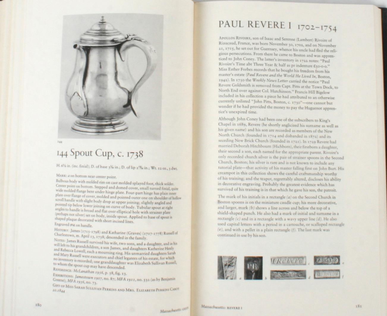 American Silver in the Museum of Fine Arts Boston, Vols. I & II, Signed 1st Ed For Sale 3