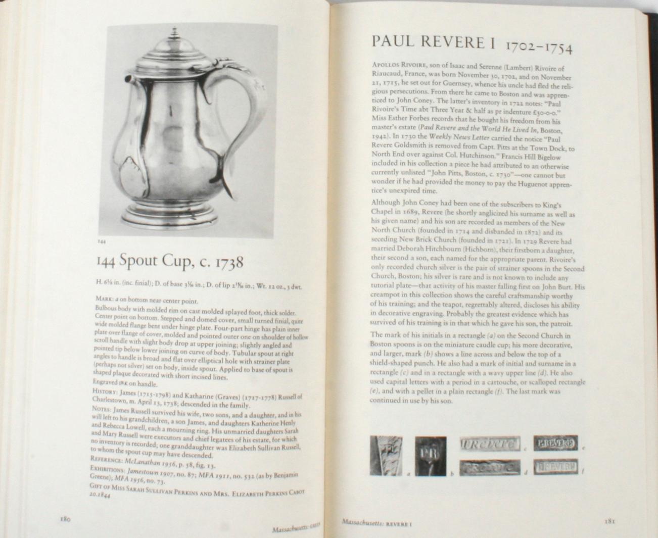L'argent américain au Museum of Fine Arts de Boston, Vols. I & II, Signé 1ère Édition en vente 2