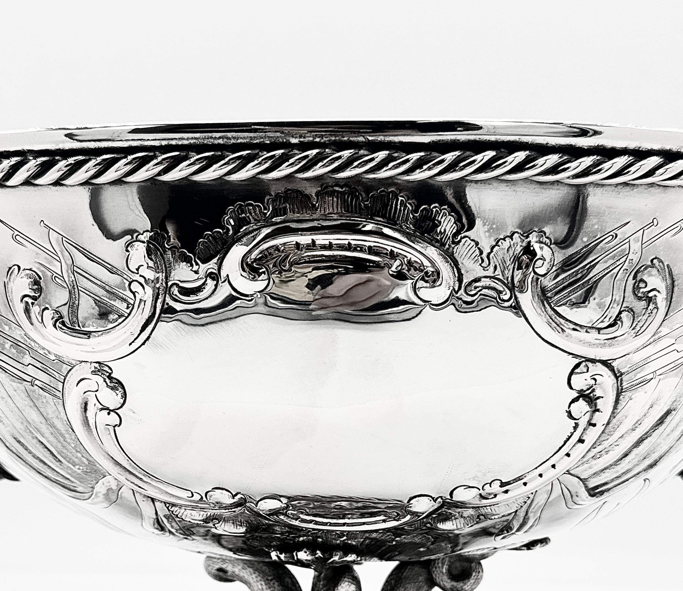 American Silver Marin Schale (Silber) im Angebot