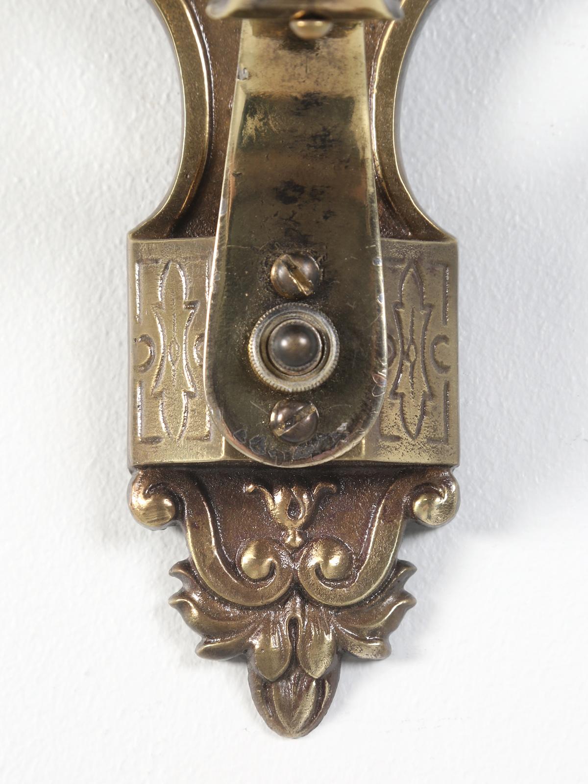 American Single Brass Sconce For Sale 7