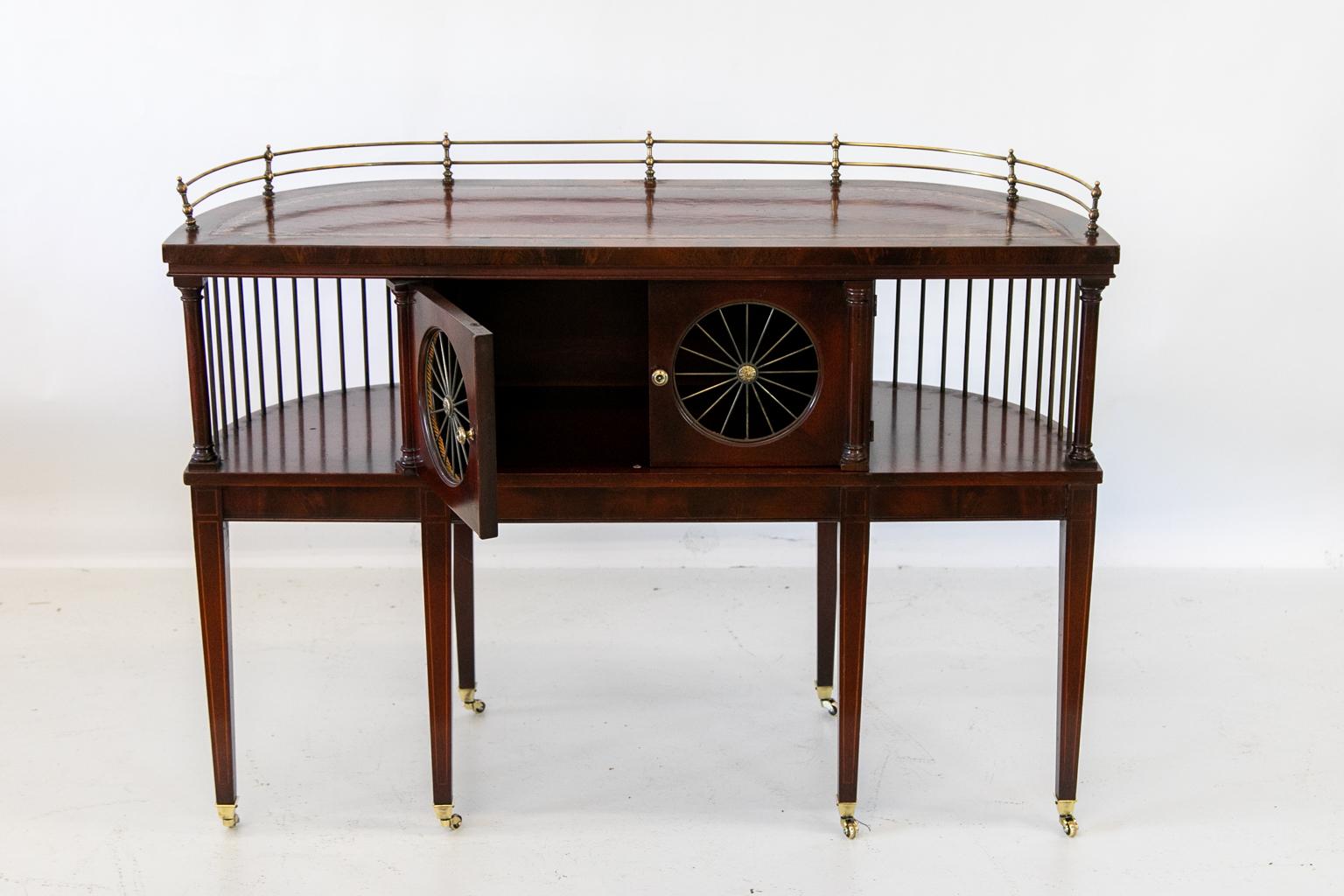 American Solid Mahogany Console Table 1