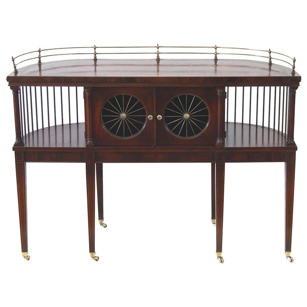 American Solid Mahogany Console Table