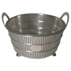Antique American Solid / Sterling Silver Ice Bowl / Bucket C.1920, Watson