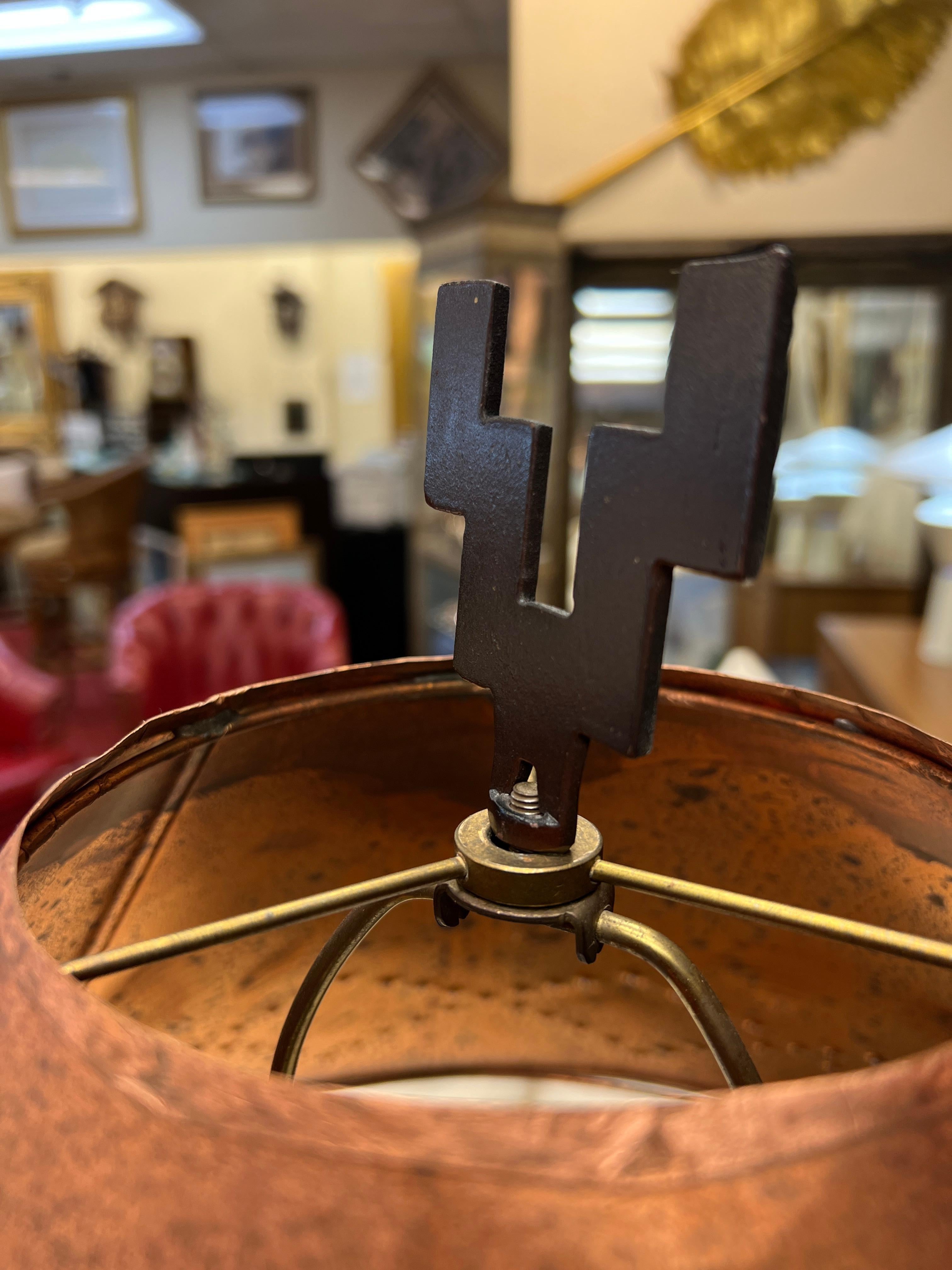 American Southwest Style Table Lamp For Sale 8