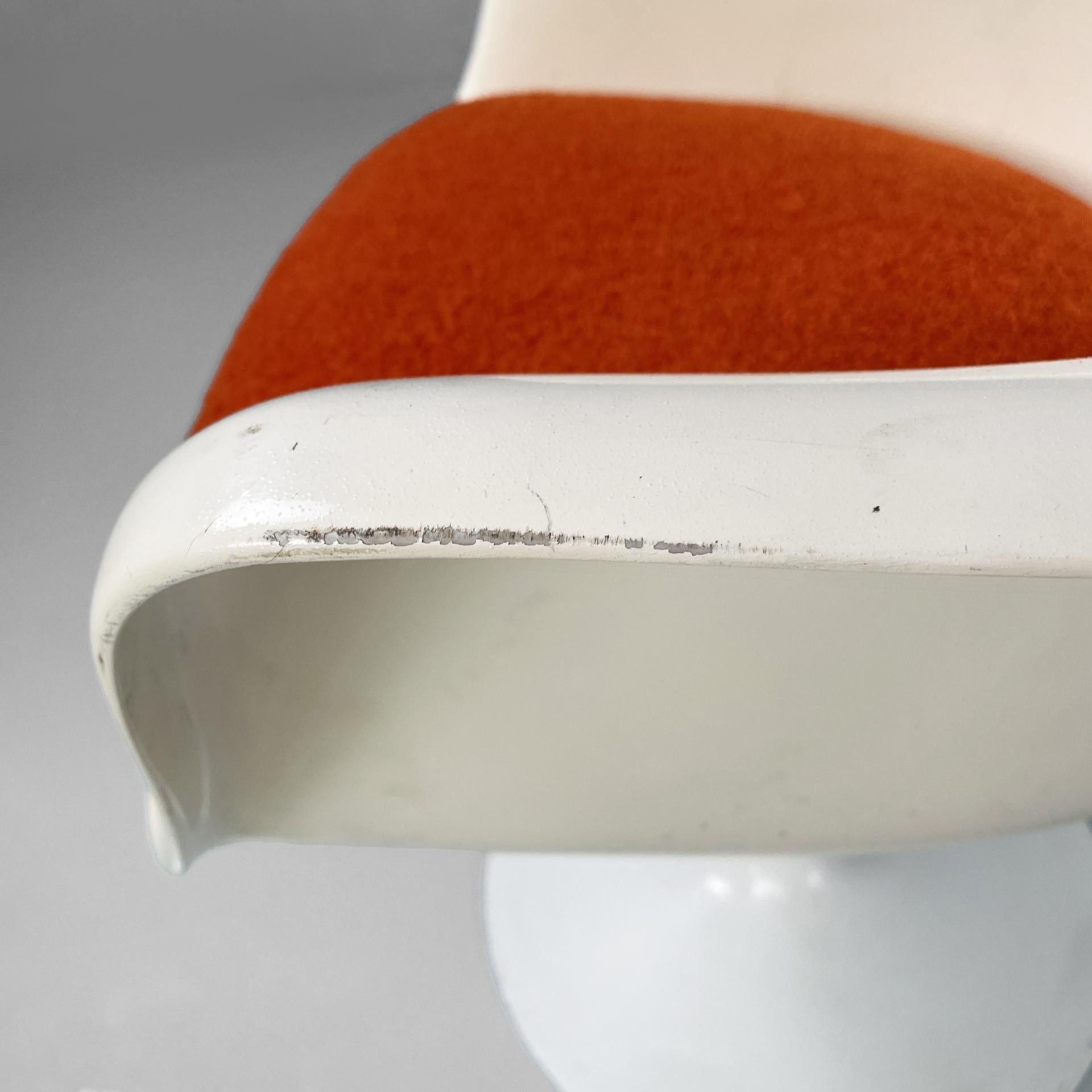 Sedia bianca Tulip di Eero Saarinen per Knoll, anni '70. in vendita 5