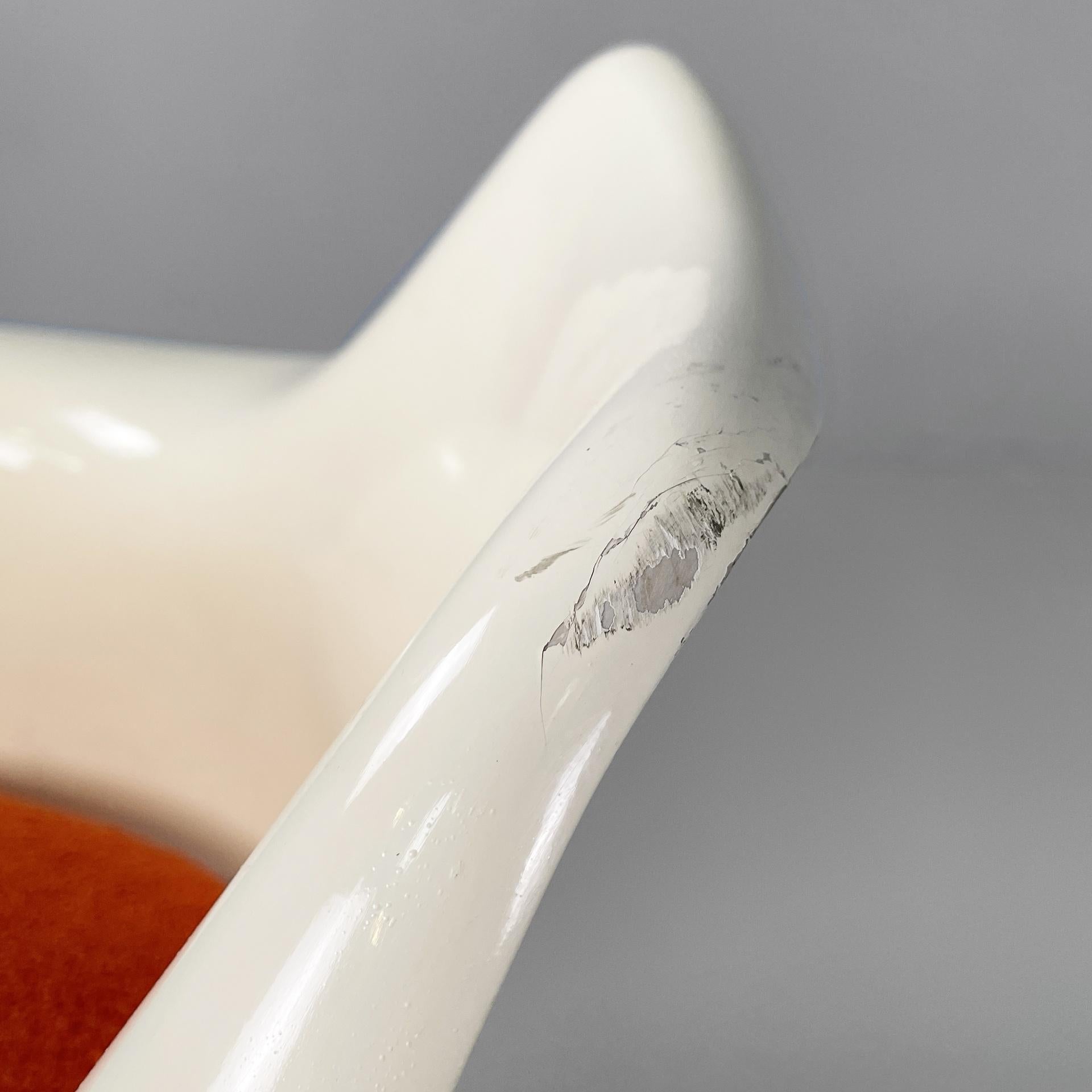 Sedia bianca Tulip di Eero Saarinen per Knoll, anni '70. in vendita 6