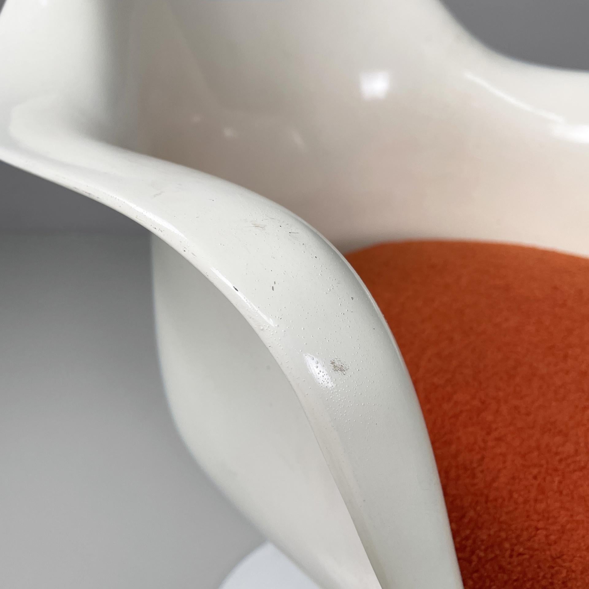 Sedia bianca Tulip di Eero Saarinen per Knoll, anni '70. in vendita 2