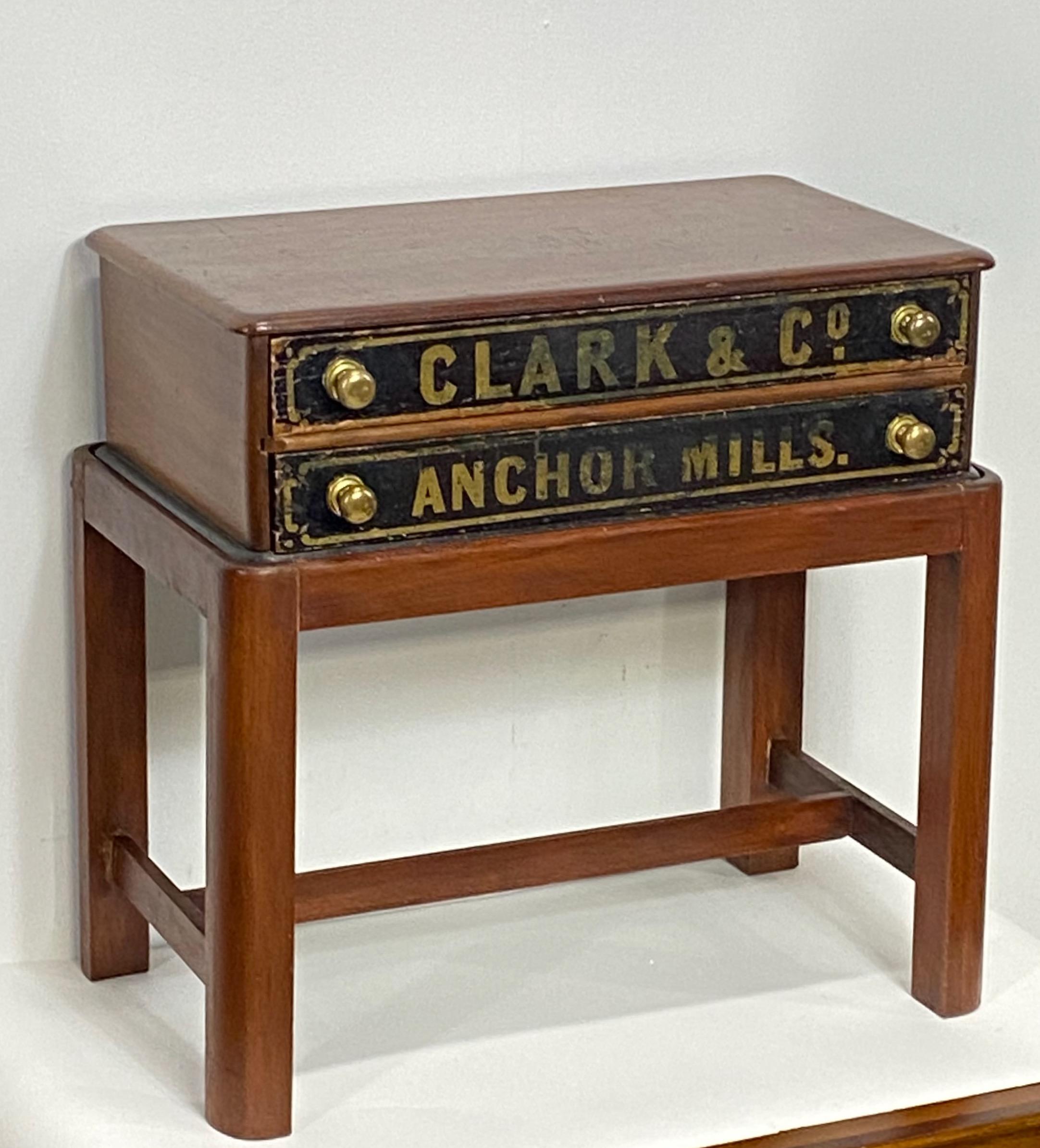 American Spool Cabinet Side Table, Late 19th Century In Good Condition In San Francisco, CA