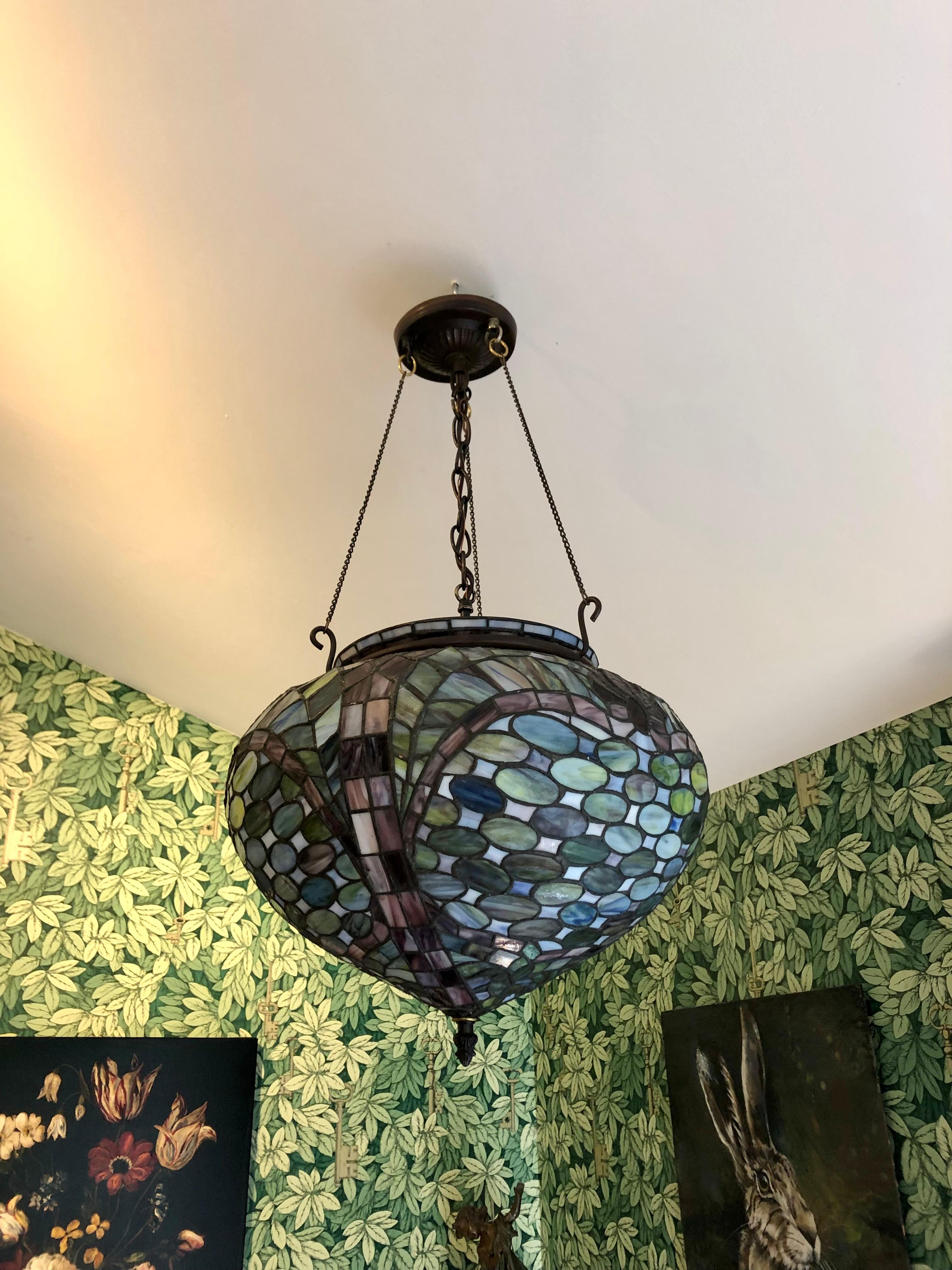 tiffany style chandelier