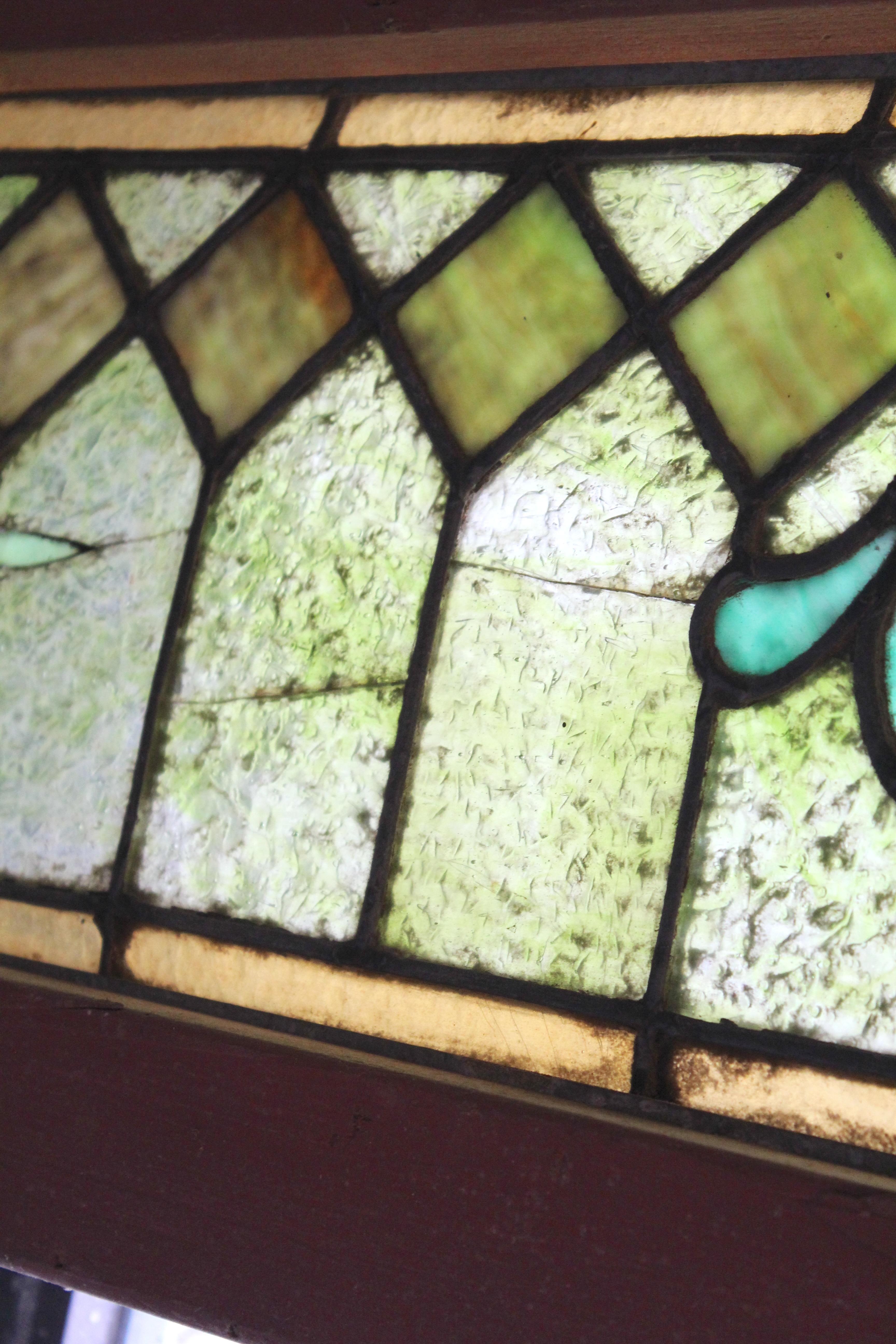 American Stained Glass Transom 45