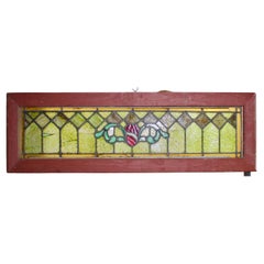 Transmaître américain en verre teinté 45" x 14"