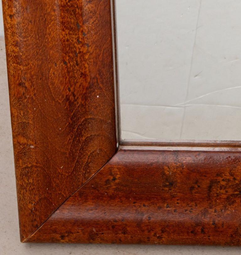 American Stained Maple Ogee Mirror, 20th C In Good Condition For Sale In New York, NY