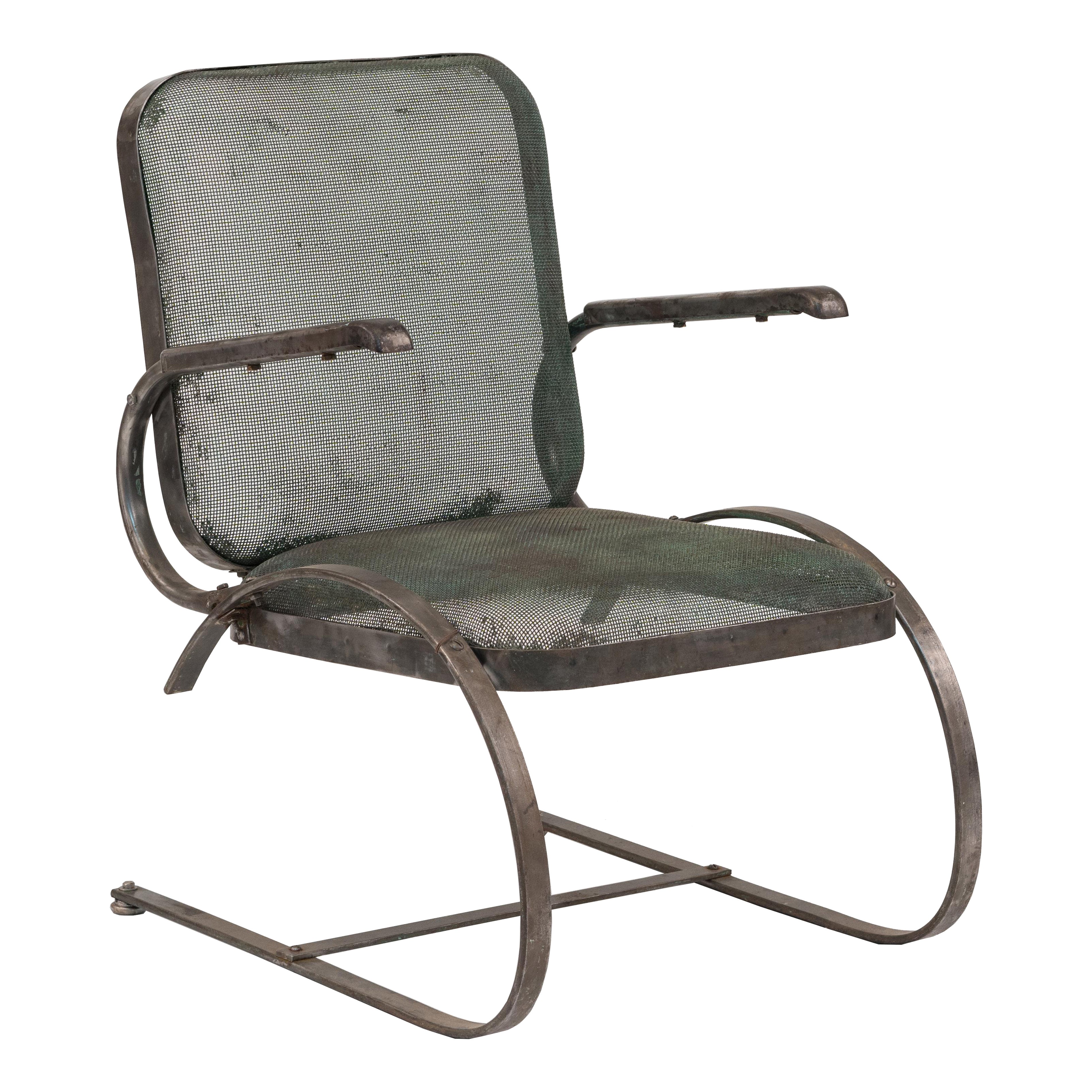 American Steel Bounce Armchair