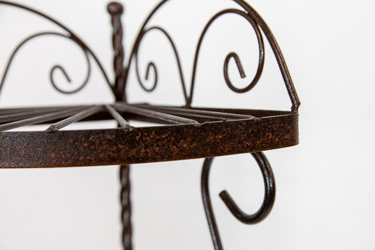 American Steel Corner Shelf For Sale at 1stDibs