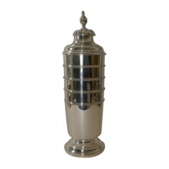 Amerikanischer 3 Pint-Cocktailshaker aus Sterlingsilber von Tuttle, um 1945
