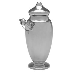 American Sterling Silver Cocktail Shaker - Ensko of New York - Circa 1960