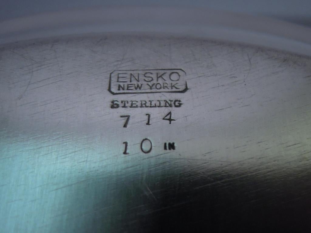 20th Century American Sterling Silver Serving Tray by Ensko