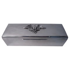 Boîte-souvenir en argent sterling américain « Spirit of ’76 » du bicentenaire