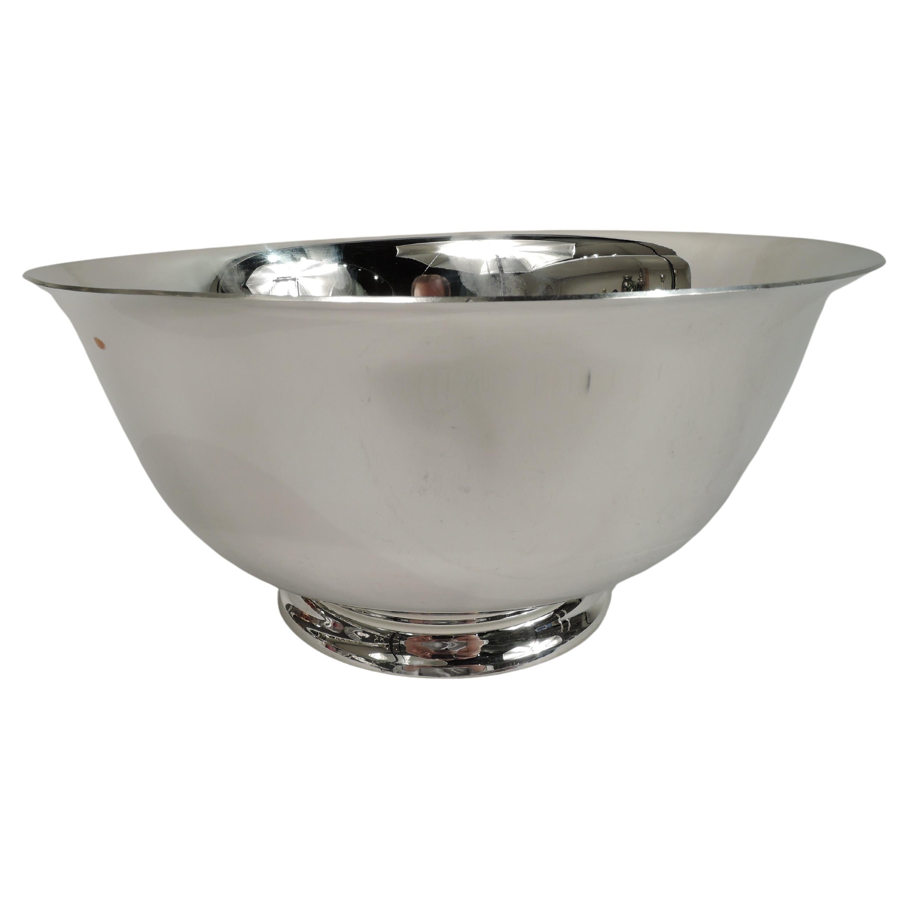 American Sterling Silver Trophy Bowl by Dominick & Haff For Sale