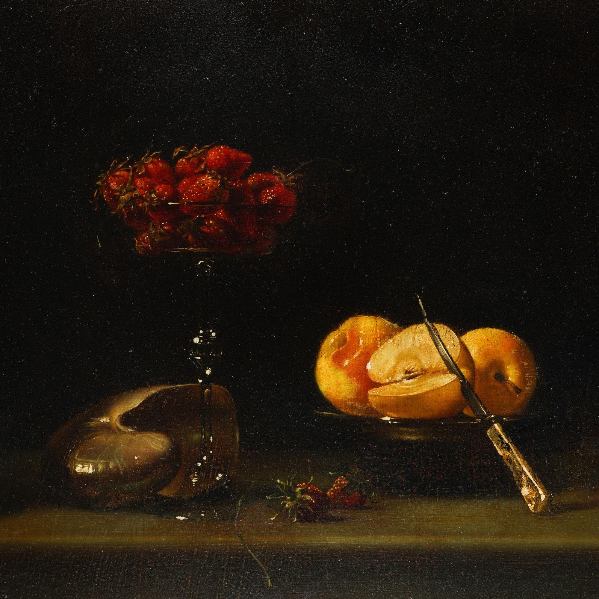 American still life painting, 1900's In Good Condition In Kenilworth, IL