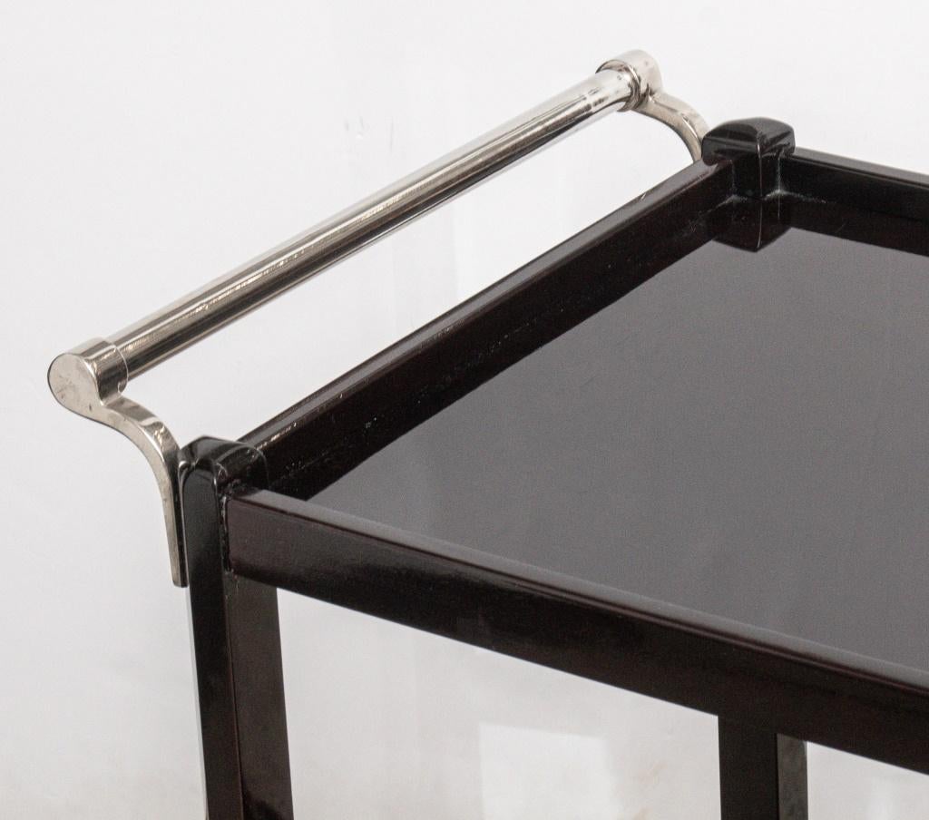 American Streamline Moderne Rolling Bar Cart In Good Condition In Astoria, NY
