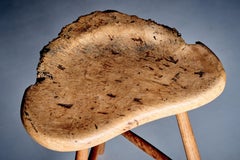 Mid-Century Modern American Studio Bar Stool by Michael Elkan, 1980s