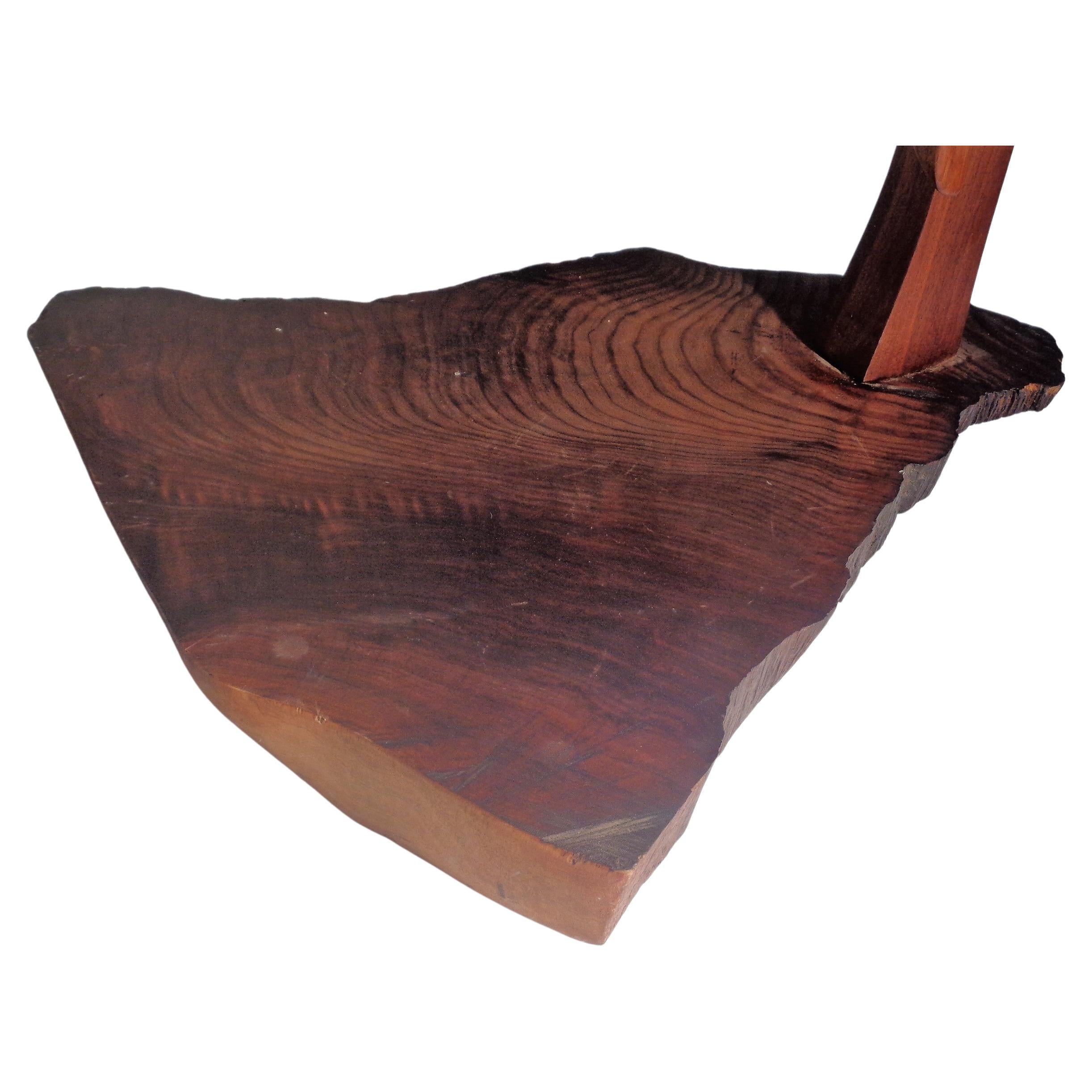 Sculpture en bois abstrait moderniste du mouvement American Studio Craft, 1970-1980 en vente 1