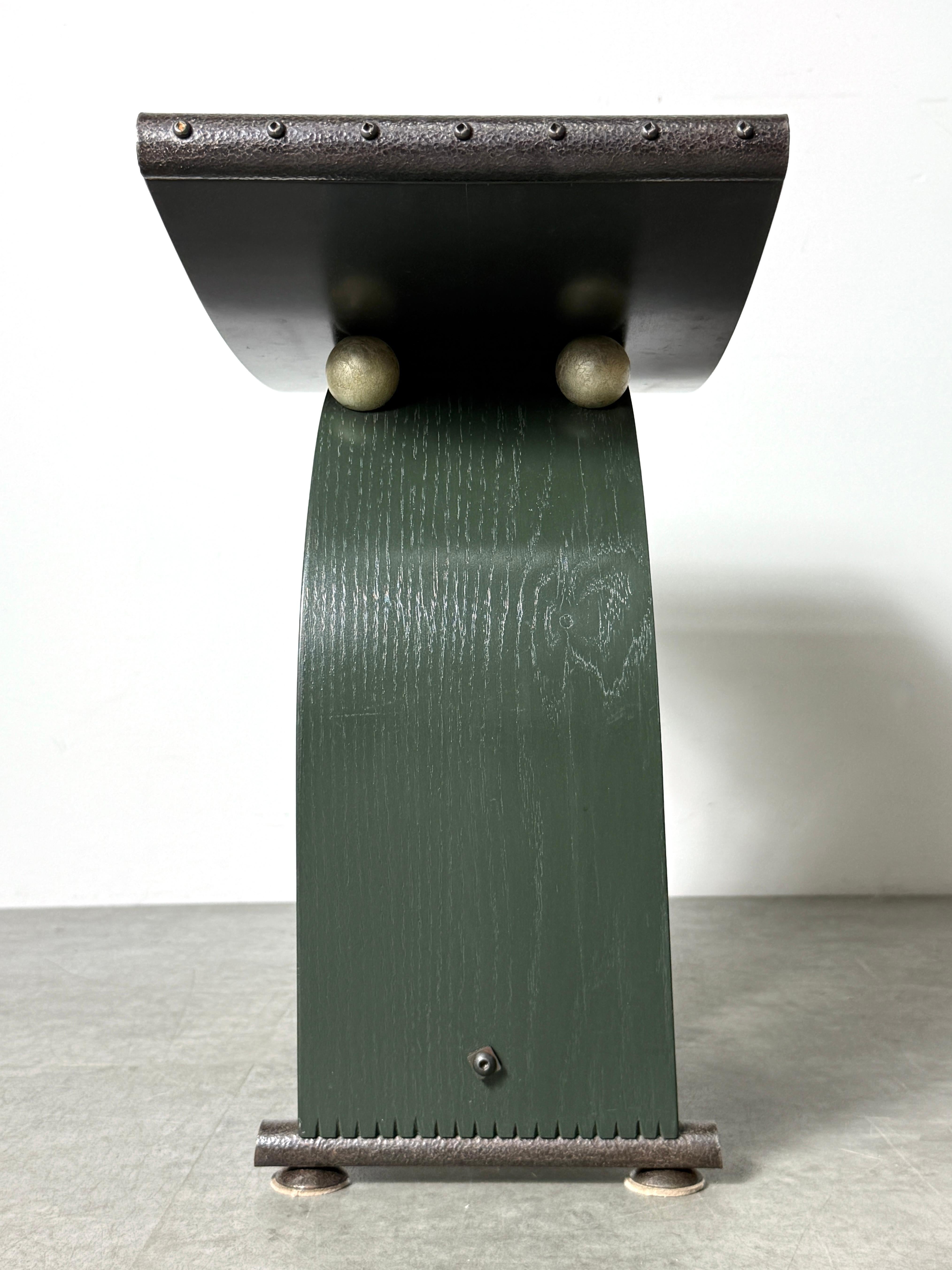 Taburete arquitectónico American Studio Craft de David N. Ebner 1992 en venta 3