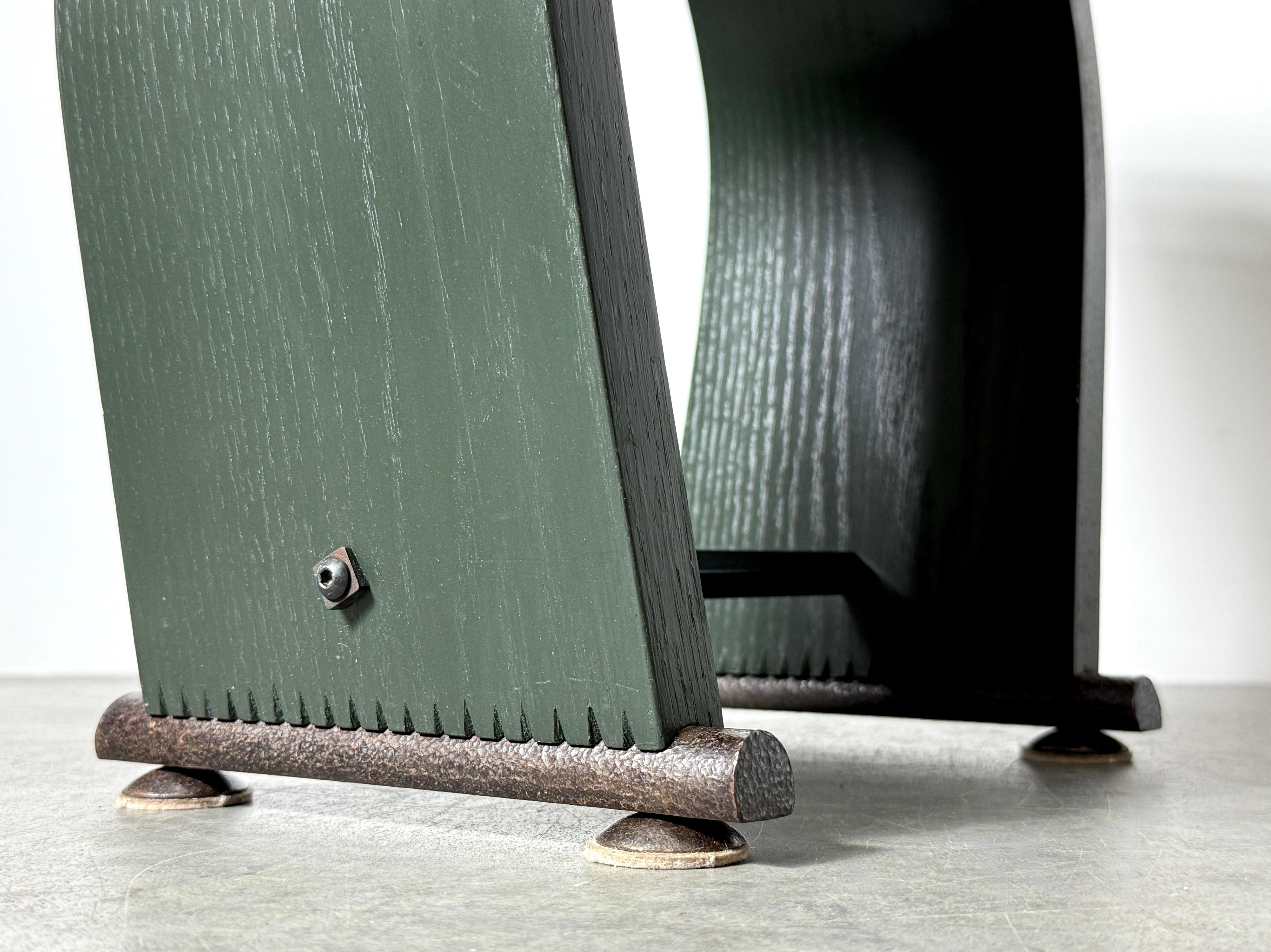 Taburete arquitectónico American Studio Craft de David N. Ebner 1992 en venta 1