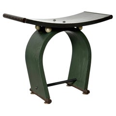 Taburete arquitectónico American Studio Craft de David N. Ebner 1992