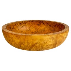American Studio Craft Burr Wood Bowl