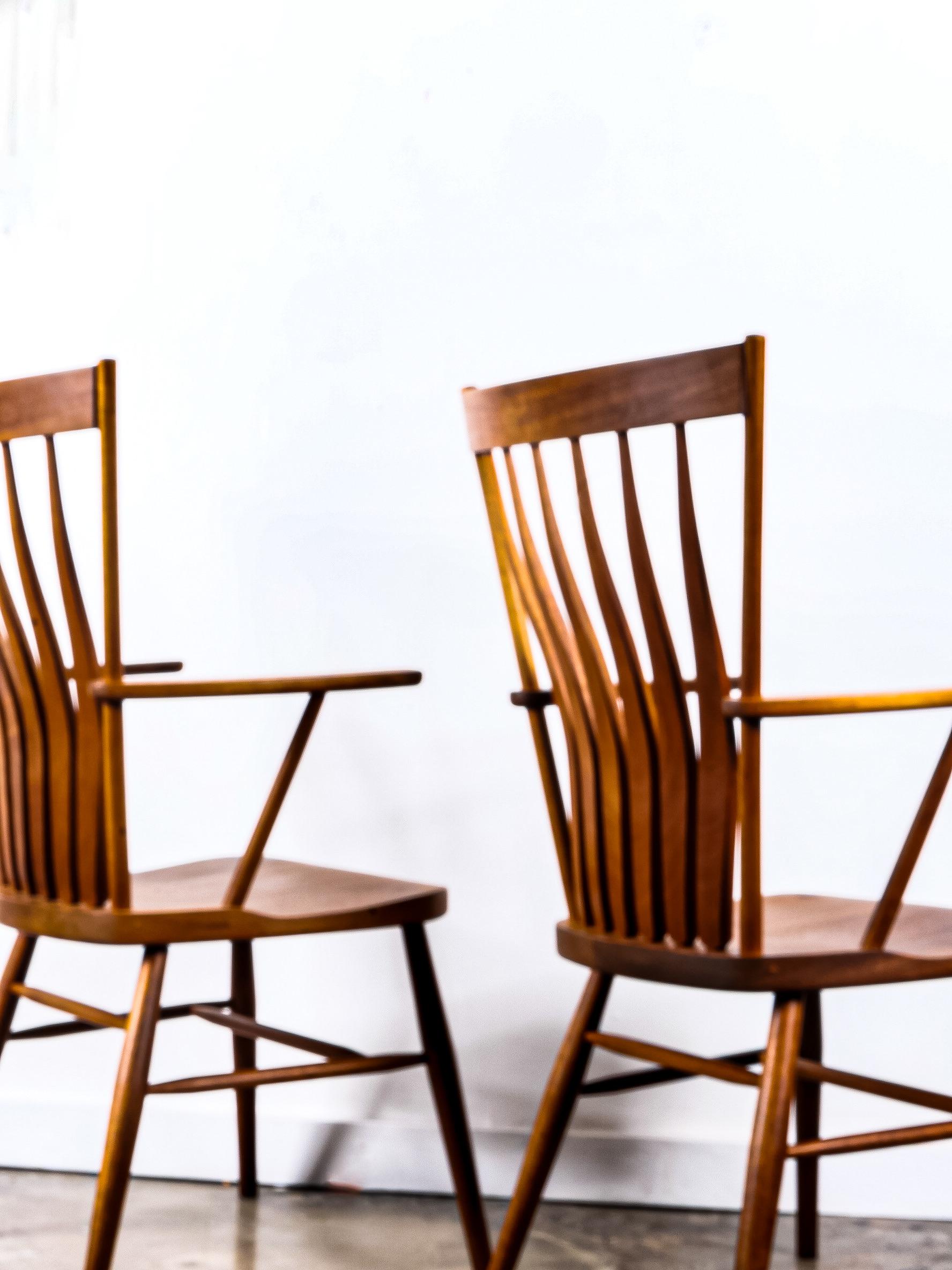 Sillas de capitán American Studio Craft, Pareja en Bueno estado para la venta en Portland, OR