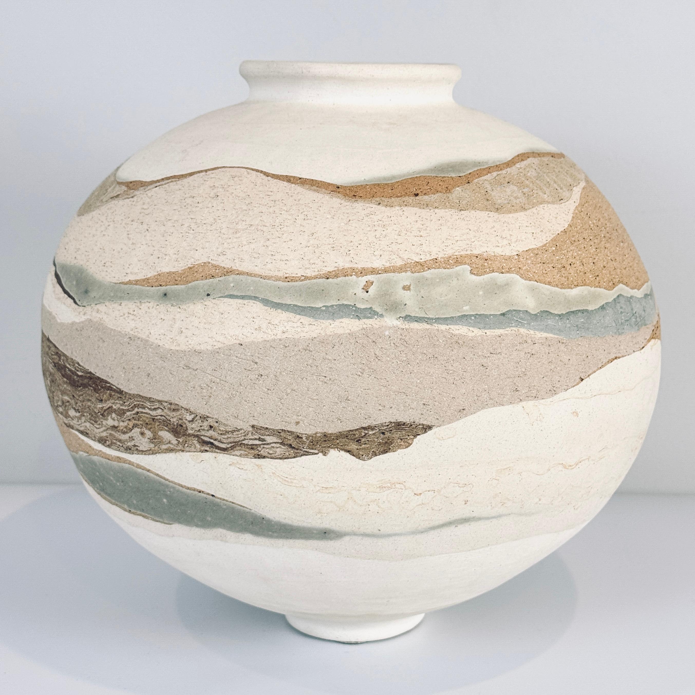 Americano Vaso in ceramica Desert Scape di American Studio Craft in vendita