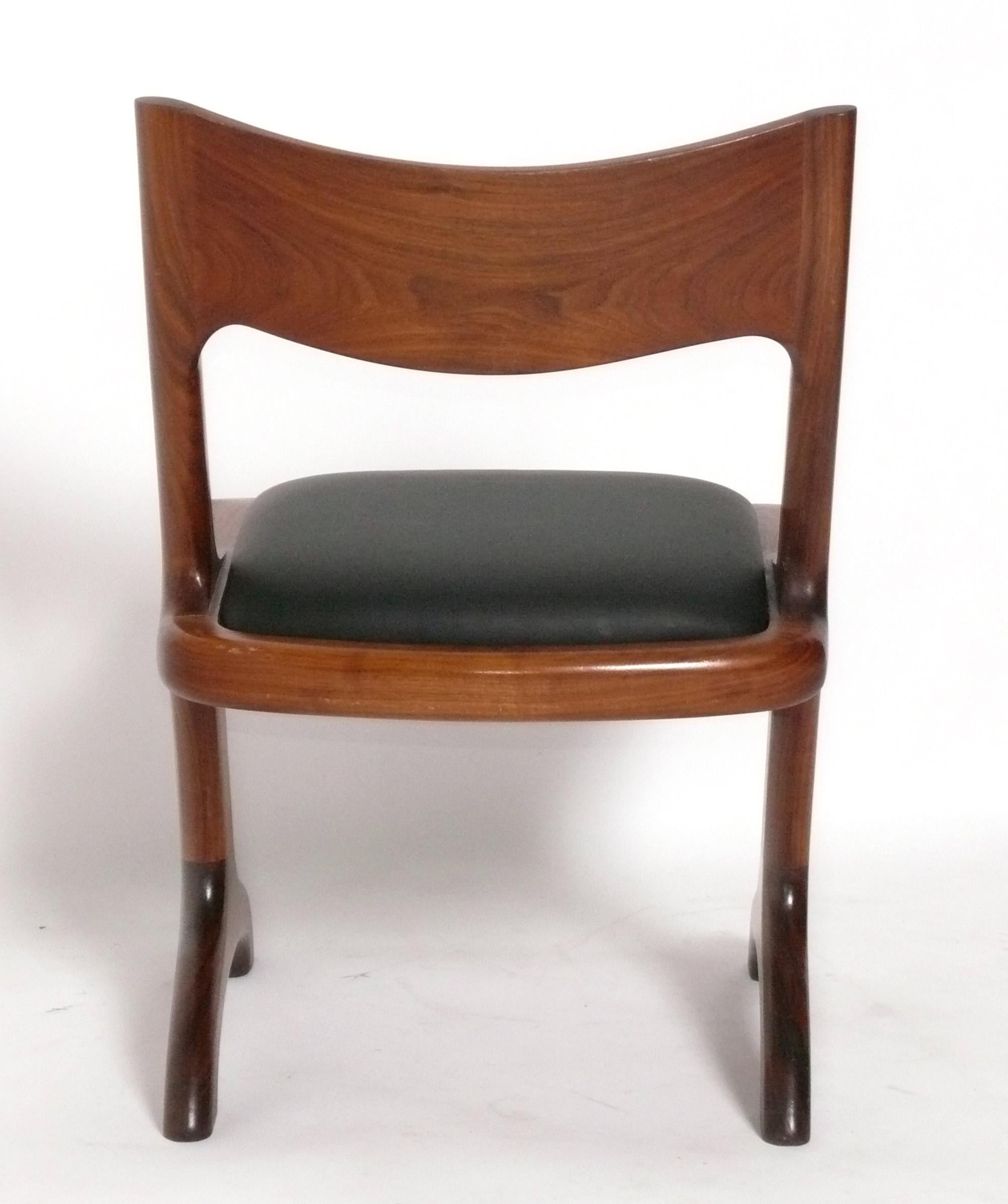 Sedie da pranzo Studio A Unique Hand Made Set of Four In condizioni buone in vendita a Atlanta, GA