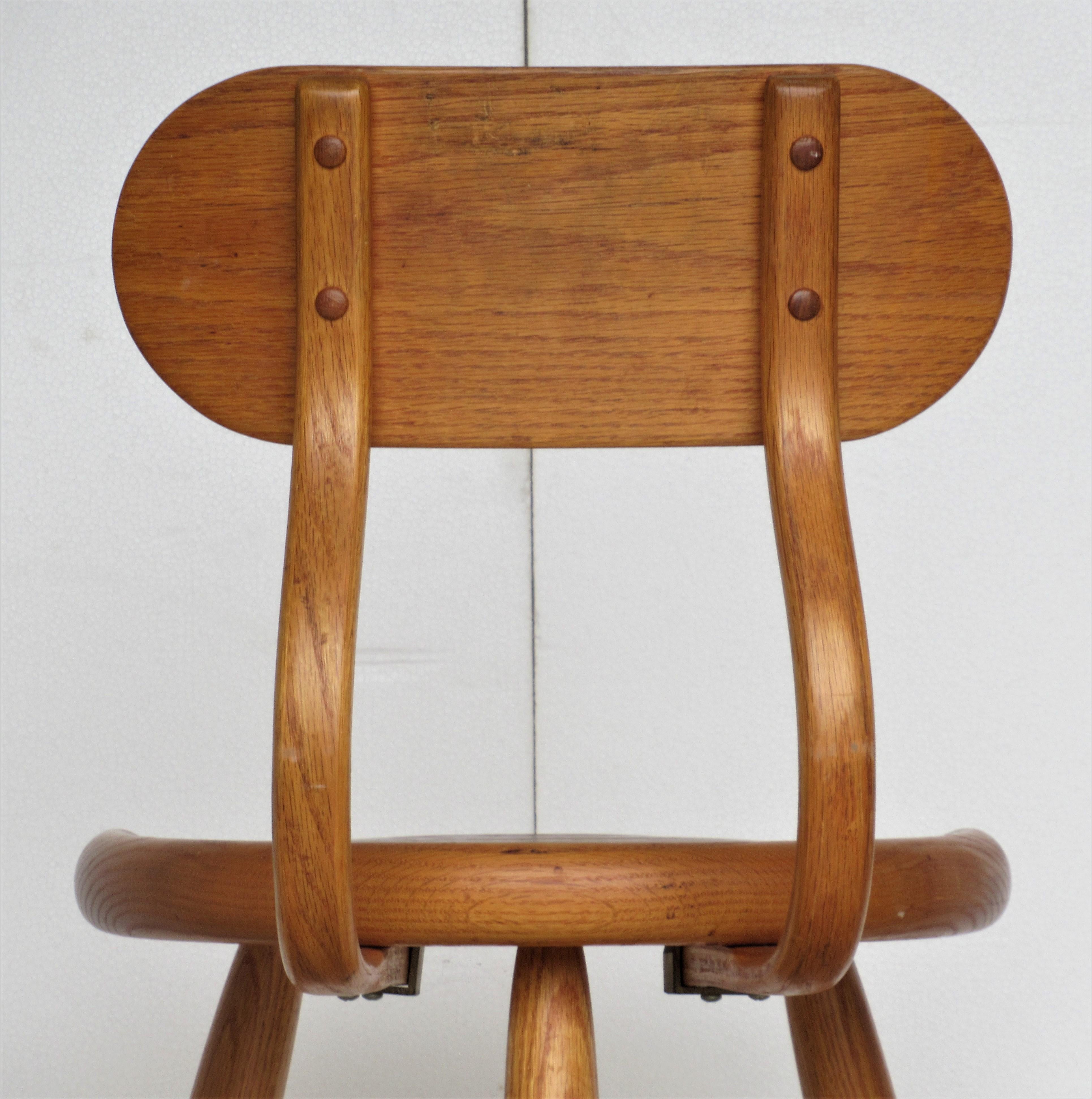 American Studio Craft Movement Stools and Table by Kai Pedersen, circa 1980 9