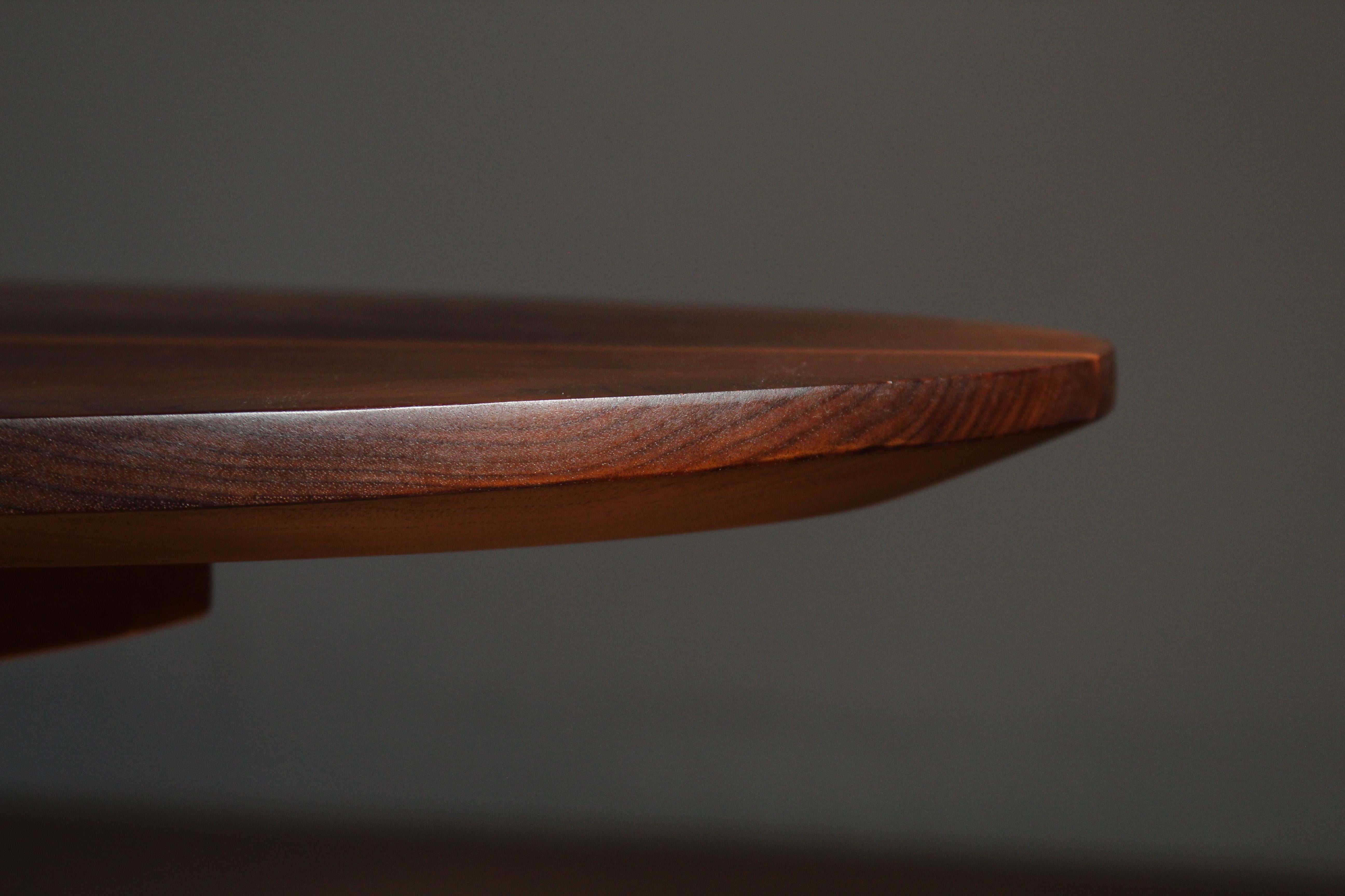 American Studio Craft Nakashima Style Coffee Table, 1990s In Good Condition For Sale In Coronado, CA