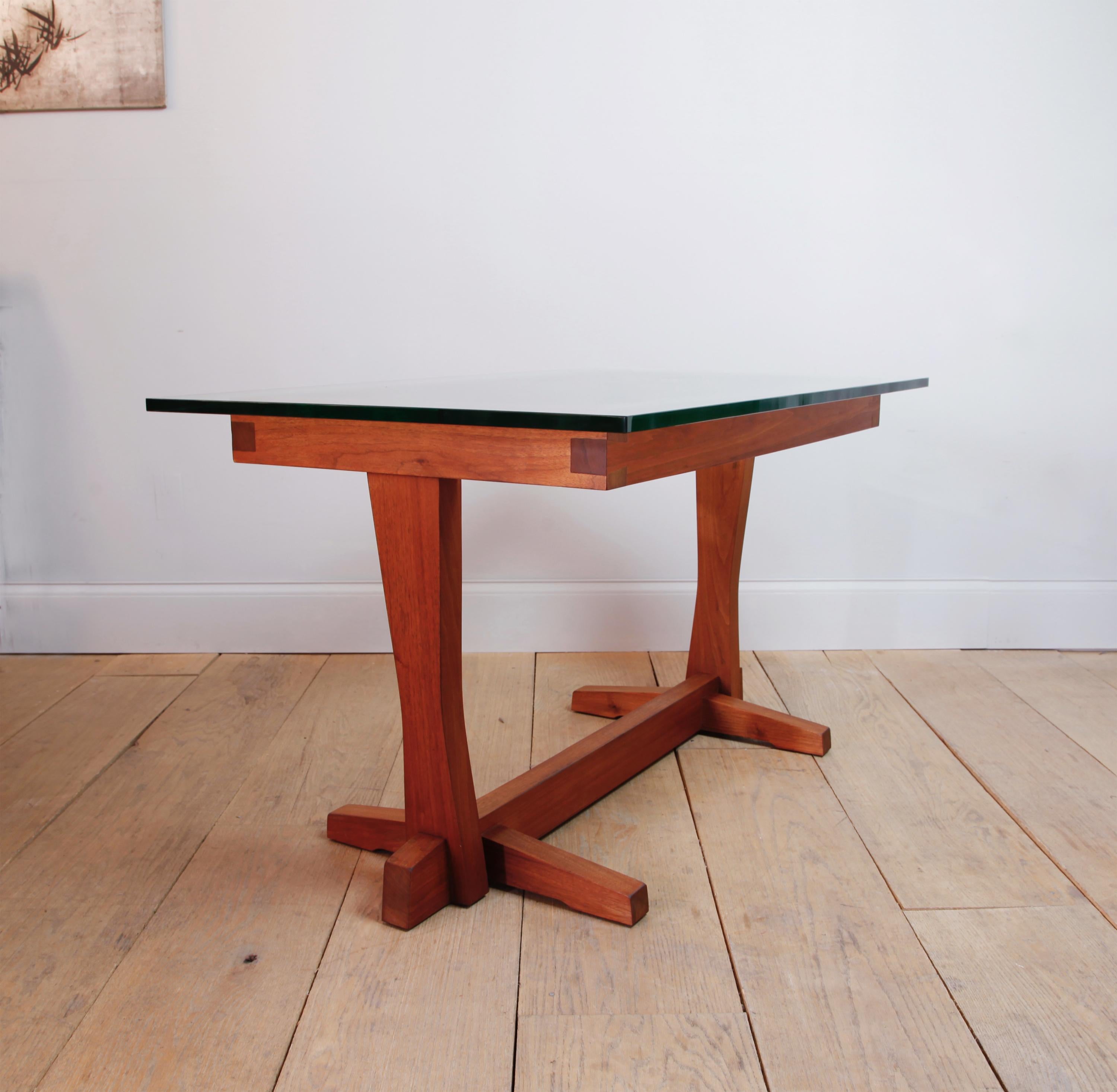 20th Century American Studio Craft Nakashima Style Writing Table For Sale