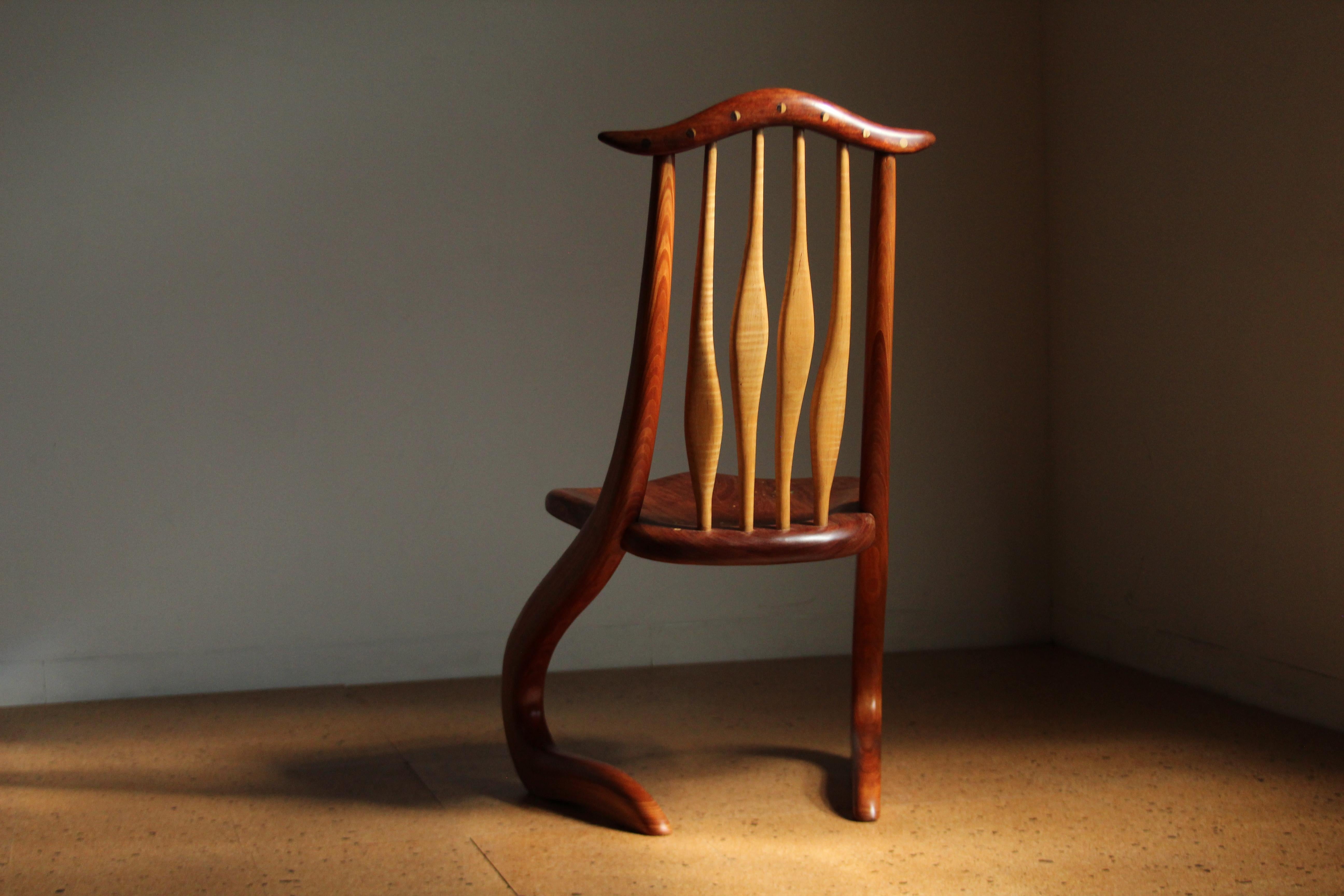 Sedia scultorea American Studio Craft di Steven Spiro, 2005 in vendita 2
