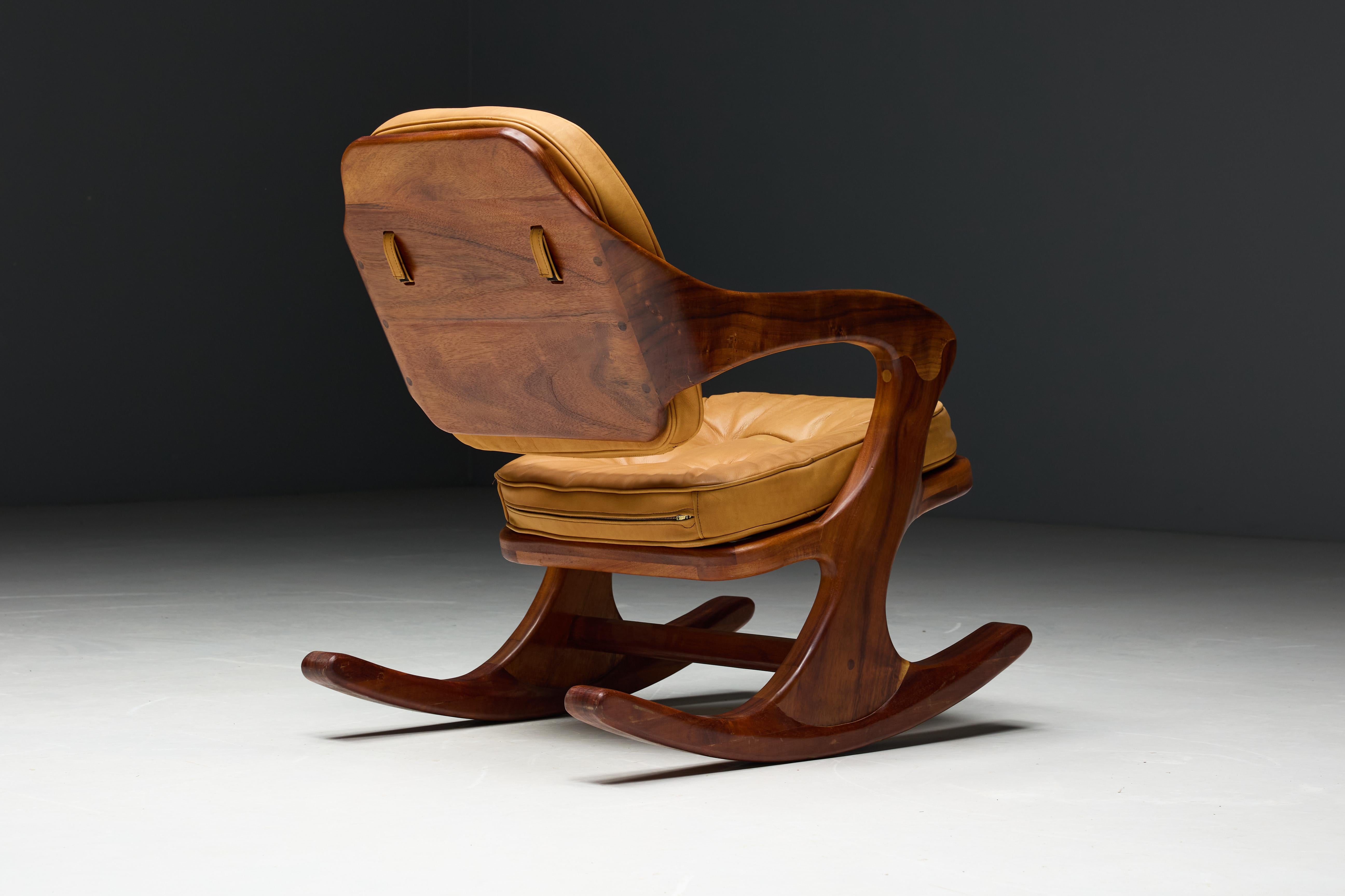 American Studio Furniture Style of Wendell Castle, 1970s For Sale 10