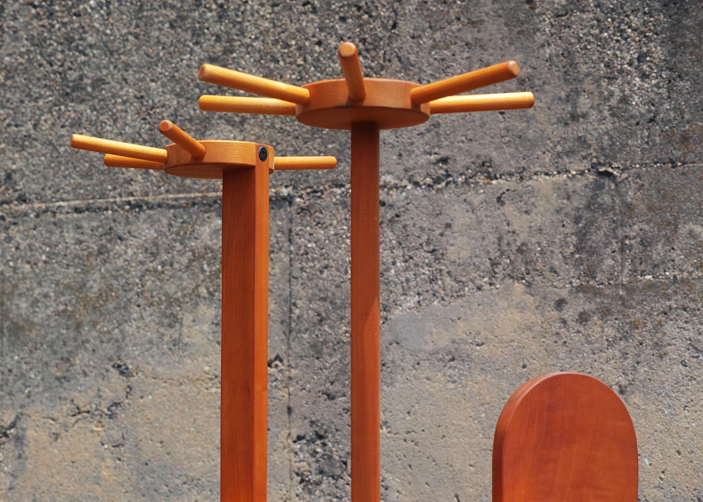 American Studio Craft Coat Rack In Good Condition For Sale In Brooklyn, NY