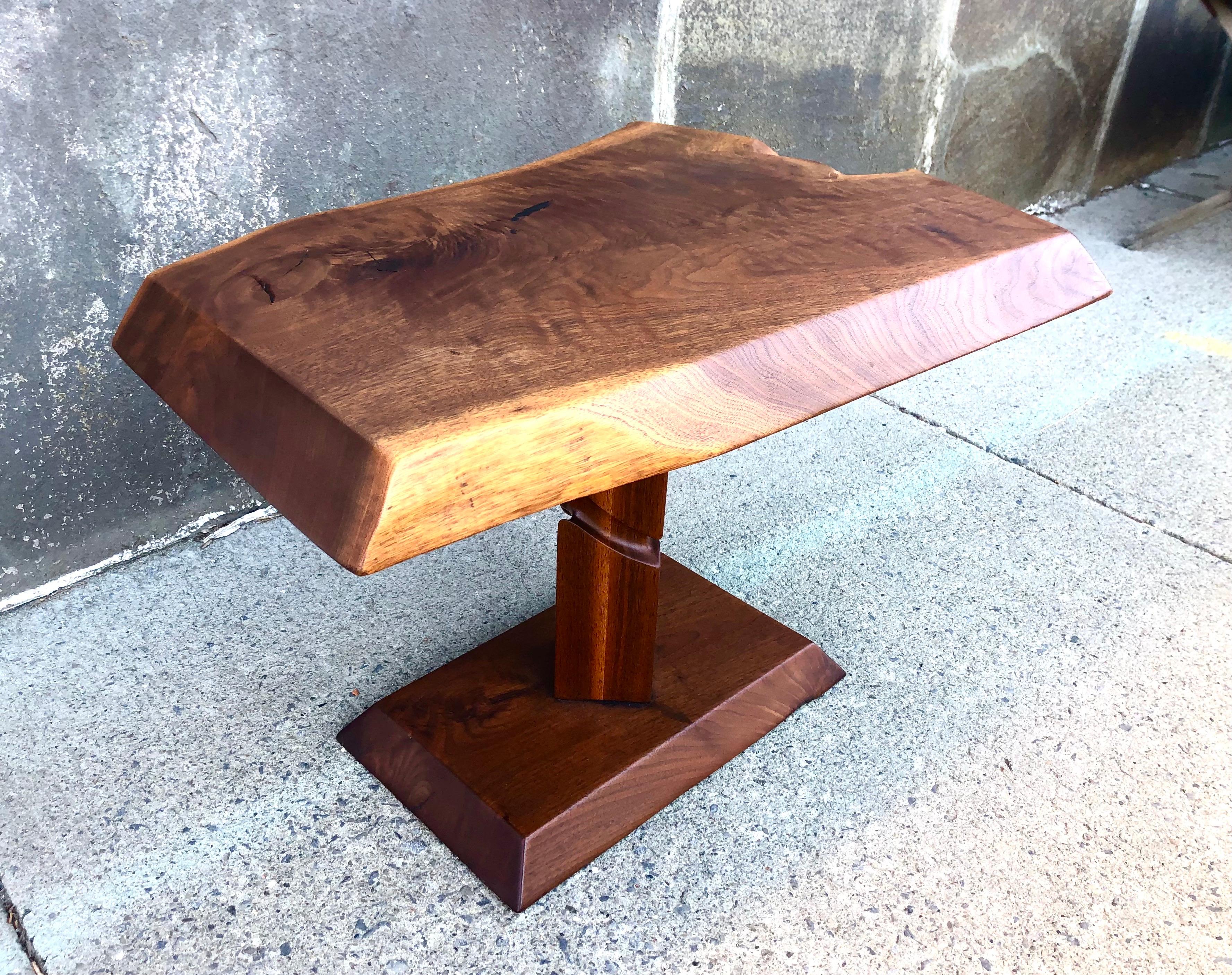 Late 20th Century American Studio Craft Occasional Table by Alan Rockwell