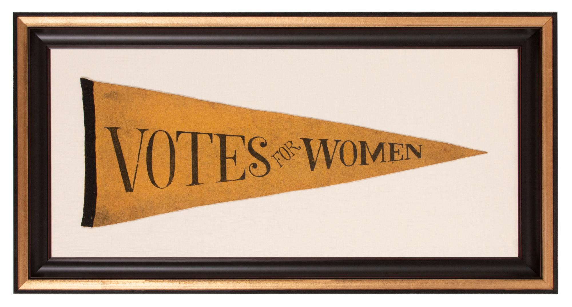 Wimpel der amerikanischen Suffragettenbewegung 